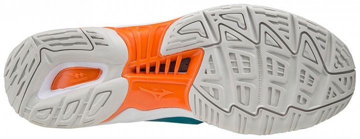 Mizuno Wave Phantom 2 Harbor Blue / Firecracker / Ceramic