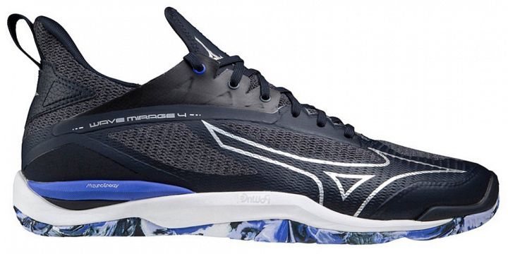Mizuno Wave Mirage 4 Sky Captain / Galaxy Silver / Violet Blue