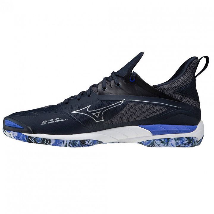 Mizuno Wave Mirage 4 Sky Captain / Galaxy Silver / Violet Blue