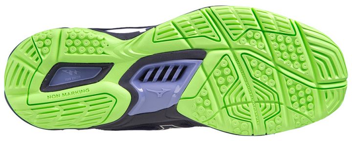 Mizuno Wave Phantom 3 Evening Blue / Techno Green / Iolite