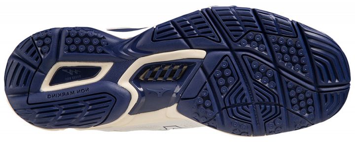 Mizuno Wave Phantom 3 White / Blue Ribbon / Gold