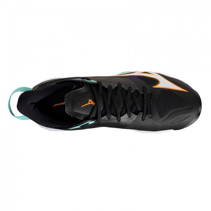 Mizuno Wave Mirage 5 Black / Tangelo / Ice Green