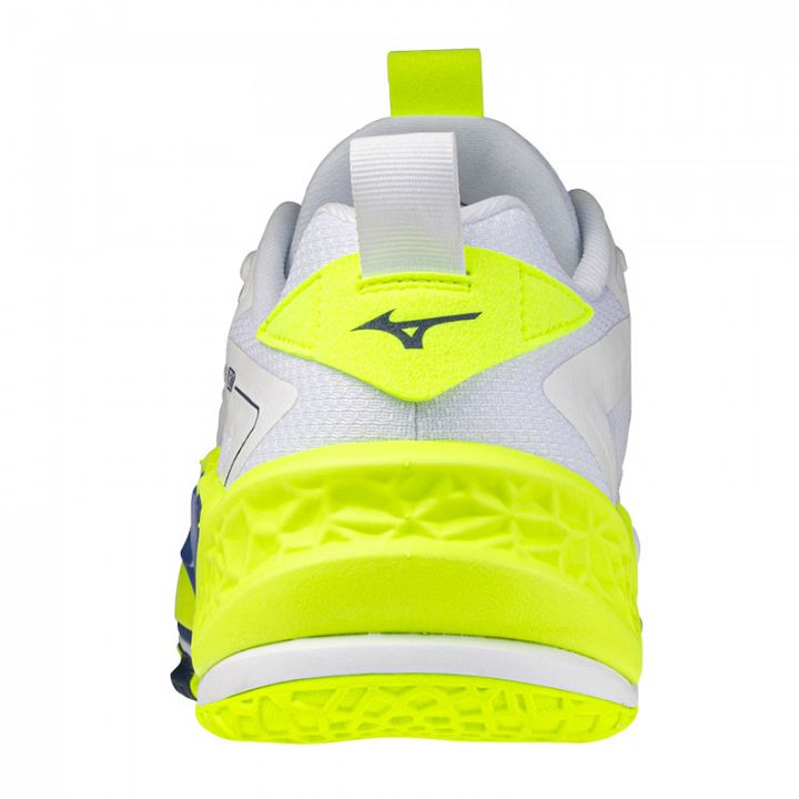 Mizuno Wave Stealth Neo 2 White / Lightning Yellow / Dazzlin