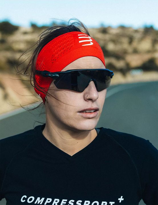 Compressport Headband On/Off Red