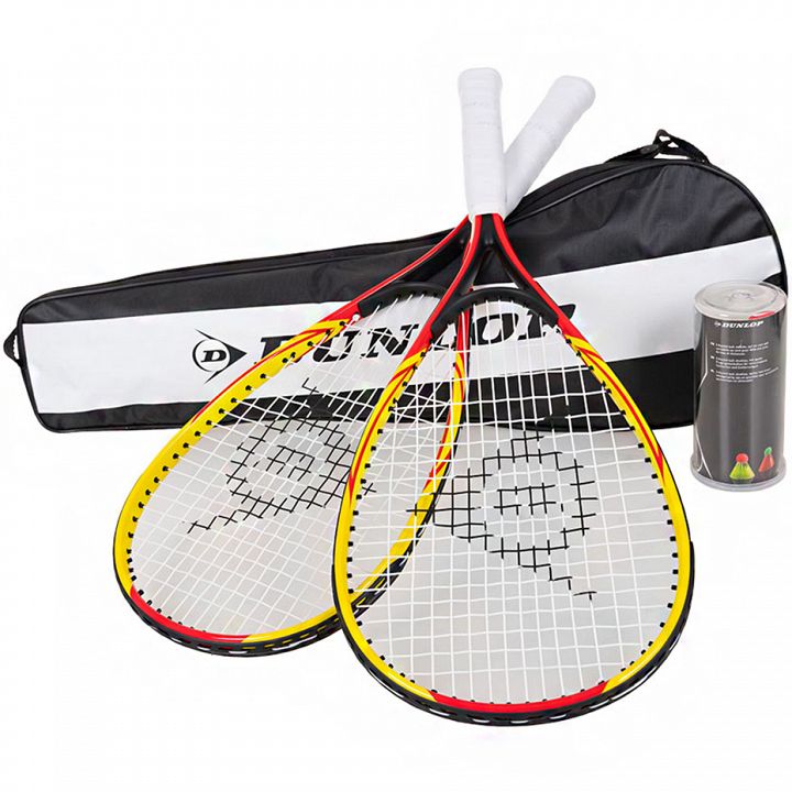 Dunlop Zestaw Speed Badminton Racketball Speedminton Set