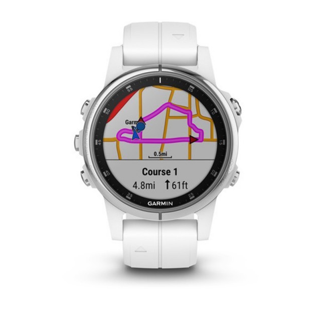 garmin fenix 5s plus white sapphire