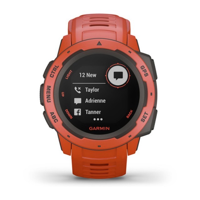 garmin instinct flame red