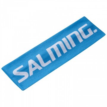 Salming Headband Cyan Blue / White