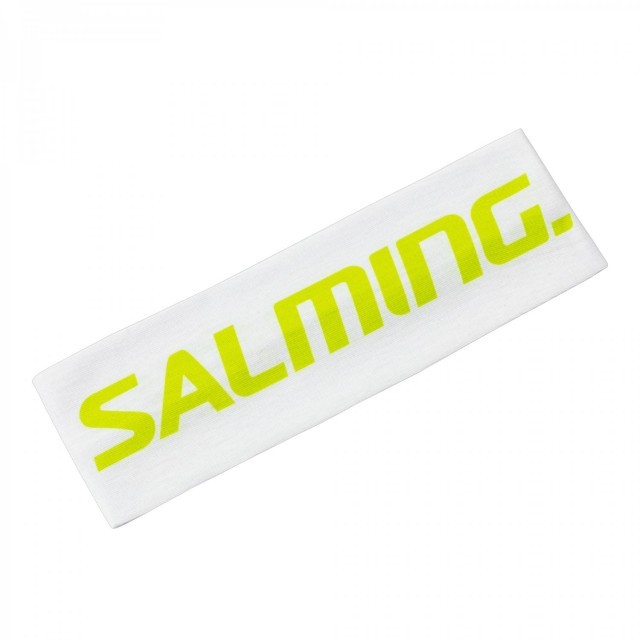 Salming Headband White / Lime Punch