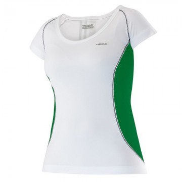 Head Club Women Technical T-Shirt White / Green