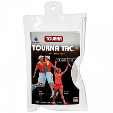 Tourna Tac XL 10Pack White
