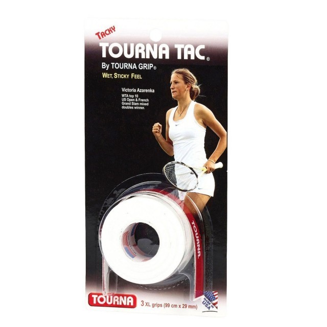 Tourna Tac XL 3Pack White