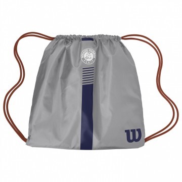 Wilson Roland Garros Cinch Bag Grey / Navy / Clay