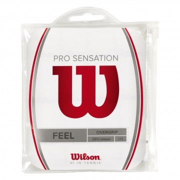 Wilson Pro Sensation Overgrip 12-Pack White