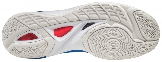 Mizuno Wave Mirage 4 French Blue / White / Ignition Red